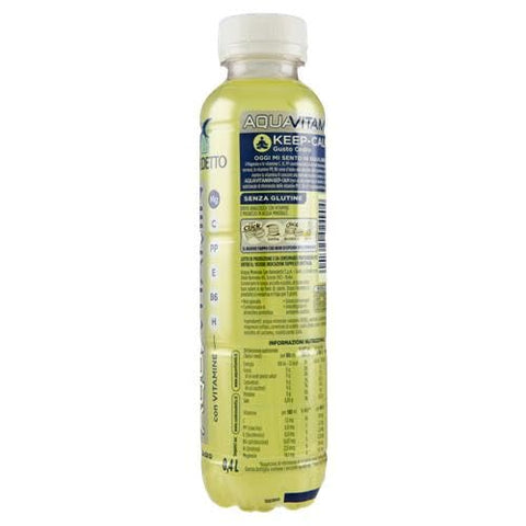 San Benedetto Aromatisiertes Wasser San Benedetto Aquavitamin Keep Calm Erfrischungsgetränk mit Vitaminen und Magnesium 12 x 40 cl