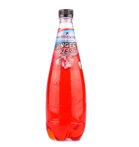 San Benedetto Ingwer Zero PET ohne Zucker 0,75 L Aperitivo Softdrink ohne Alkohol ohne Zucker italienisch Original