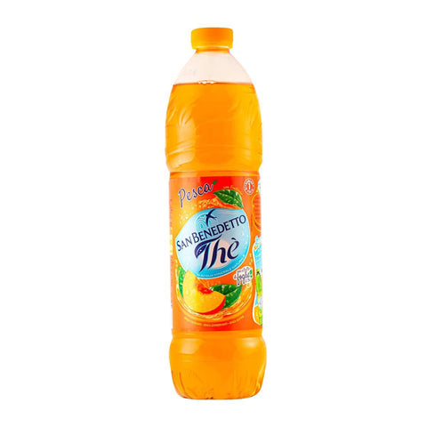 San Benedetto Eistee The' Pfirsich PET tea erfrischend 12x1,5l Original italienisch Getränk