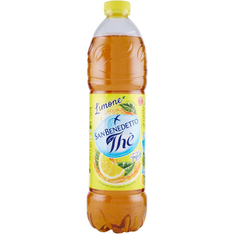 San Benedetto Eistee The' Zitrone PET tea erfrischend 12x1,5l Original italienisch Getränk