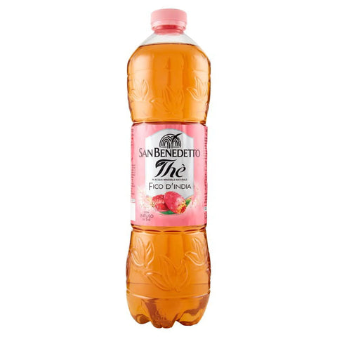 San Benedetto Eistee 12x San Benedetto Thè al FICO D'INDIA Kaktusfeige-Eistee Einweg PET 1,5 Lt alkoholfreies Getränk erfrischendes Getränk 8001620022887