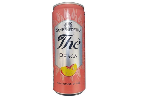 San Benedetto Eistee Pfirsch The' Pesca tea the erfrischend 24x330ml Original italienisch Getränk