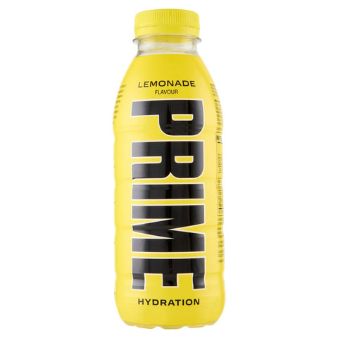 San Benedetto Eistee Prime Limone Hydration Drink Lemonade 12x 500ml Erfrischendes Zitronengetränk in der Flasche, Sportgetränk für Fitness, Training, Arbeit, Uni, Reisen, Büro 7640427574130
