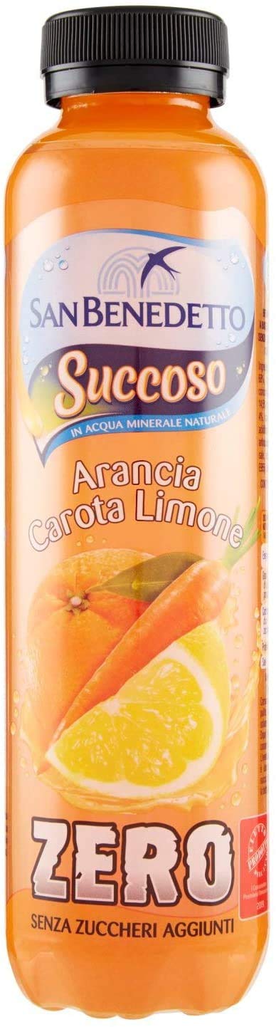San Benedetto Succoso zero PET flasche ohne zucker 40 cl ACE Fruchtsaft saft Fruchtsäfte italienisch Original