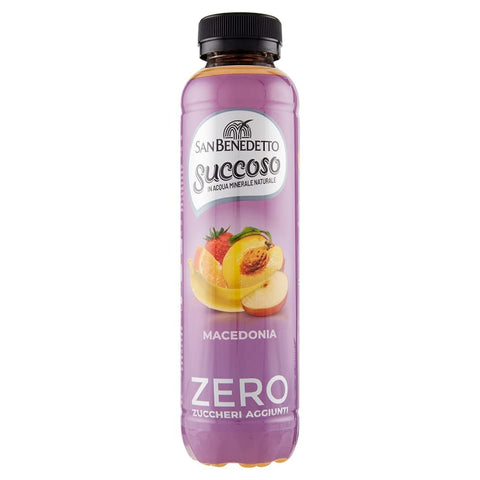 San Benedetto Succoso zero Macedonia PET flasche ohne zucker 40cl ACE Fruchtsaft saft 24x Original italienisch