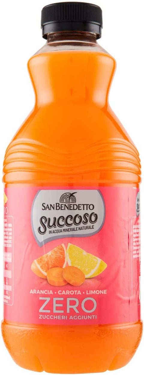 San Benedetto Succoso ACE PET ohne zucker Fruchtsaft saft 90 cl 6x italienisch Original