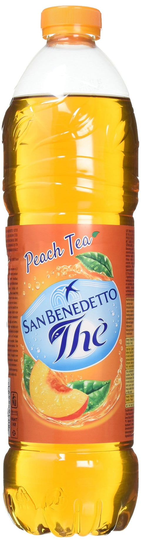 San Benedetto Fruchtsäfte San Benedetto Eistee Pfirsich 1,5L (Packung mit 6) 721867285750