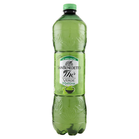 San Benedetto Getränke, Kaffee & Tee San Benedetto Thè Verde Matcha 12x1, 5 Lt, Eistee The' grüner Tee und Matcha PET Einweg, ice tea erfrischend, Ohne Konservierungsstoffe und künstliche 8001620003862