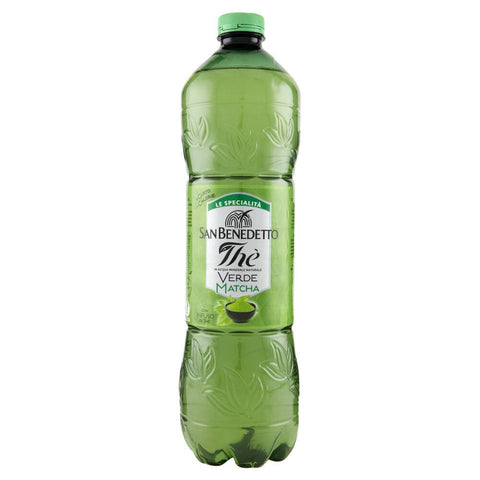 San Benedetto Getränke, Kaffee & Tee San Benedetto Thè Verde Matcha 12x1, 5 Lt, Eistee The' grüner Tee und Matcha PET Einweg, ice tea erfrischend, Ohne Konservierungsstoffe und künstliche 8001620003862