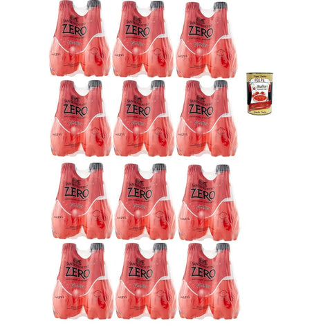 San Benedetto Ginger Ale San Benedetto Ginger Zero PET aperitivo ohne Zucker 48x 0,25l, ohne Zucker Softdrink ohne Zucker, erfrischend Aperitiv-Aperif sugarfree Original italienisch inkl. Italian Gourmet Polpa 400g 8001620017036