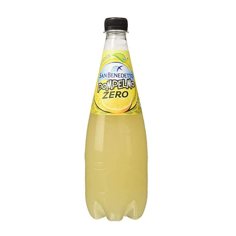 San Benedetto Pompelmo Zero PET ohne Zucker italienische erfrischende Grapefruit ohne Zucker 12x0,75l Original italienisch Getränk