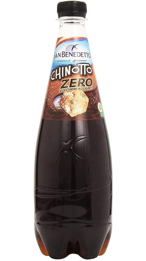 San Benedetto Chinotto Zero PET ohne Zucker Lemonade Bitterorange ohne Zucker 12x0,75l Original italienisch Getränk