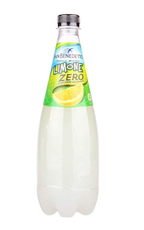 San Benedetto Limonade 12x San Benedetto Limone Zero PET ohne Zucker 0,75 L italienische erfrischende Limonade ohne Zucker