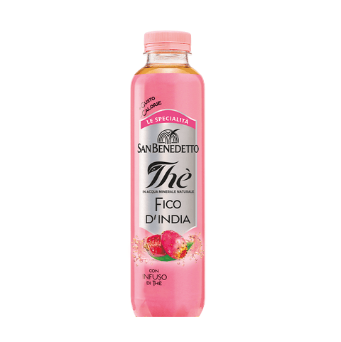 San Benedetto Soft Drink 6x Thè San Benedetto thè al Fico d'India Tee mit Kaktusfeige Kaktusfeige 400ml 8001620024058