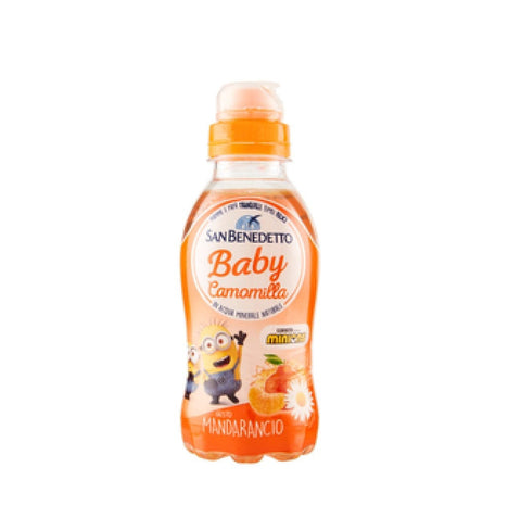 San Benedetto Tee 6x San Benedetto Baby Camomilla Gusto Mandarancio 0,25  San Benedetto Baby Kamille Mandarinengeschmack 0,25 L 8001620017890