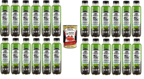San Benedetto Tee San Benedetto The' Verde Matcha Zero Grüner Tee Matcha Zero 24x 400ml+ Italian Gourmet polpa 400g 8001620024096