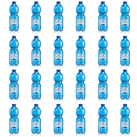 San Benedetto Wasser San Benedetto Acqua Frizzante sprudelndes Mineralwasser 24x500ml 8020458000324