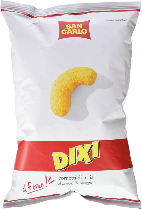 SAN CARLO Dixi Maischips Patatine gesalzen Käse Cheese crisp Käsechips 10x 40g italienisch Original