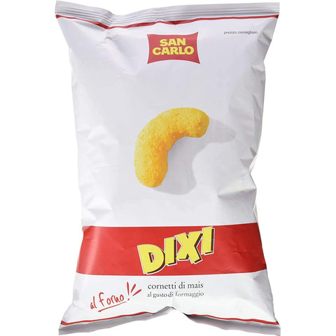 SAN CARLO Dixi Maischips Patatine gesalzen Käse Cheese crisp Käsechips 10x 40g italienisch Original