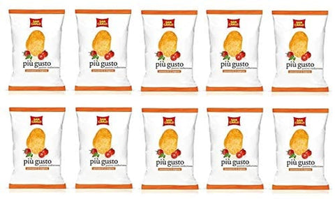 SAN CARLO Chips 10x San Carlo più gusto Passione mediterranea Chips Kartoffelchips gesalzen 50g 8003130127922