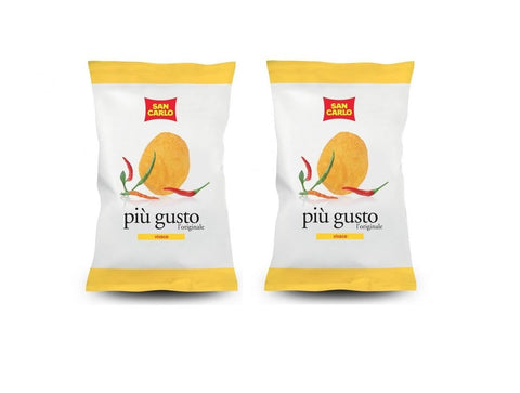 SAN CARLO Chips 2x San Carlo più gusto Vivace Chips Patatine Kartoffelchips gesalzen 50g chips 8003130160509