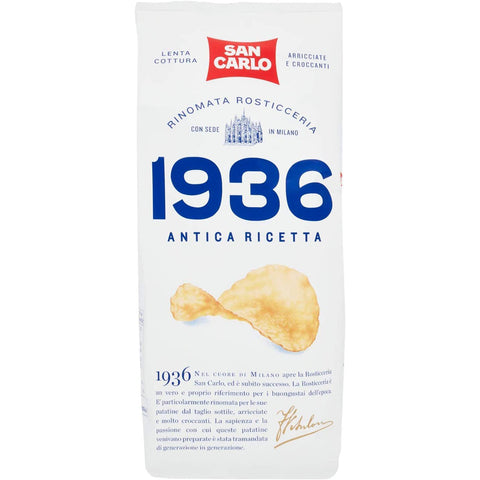 SAN CARLO 1936 Chips Patatine Kartoffelchips gesalzen Kartoffel chips 3x150g Original italienisch Snack