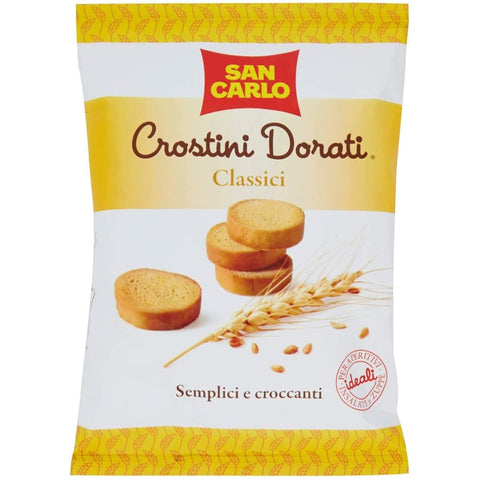 SAN Carlo Chips SAN Carlo Goldene Krokodil Landschaft Heiliger Carlo, 14 Stück Chips italienisch Original 8003130677786