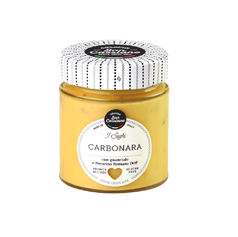 San Cassiano Kochsaucen San Cassiano Sugo Carbonara Sauce 140g 8015312778129  