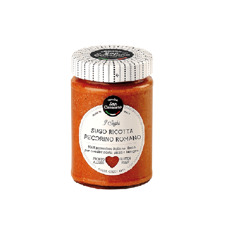 San Cassiano Kochsaucen San Cassiano Sugo con Ricotta e Pecorino Romano D.O.P. Sauce 290g 8015312775173     