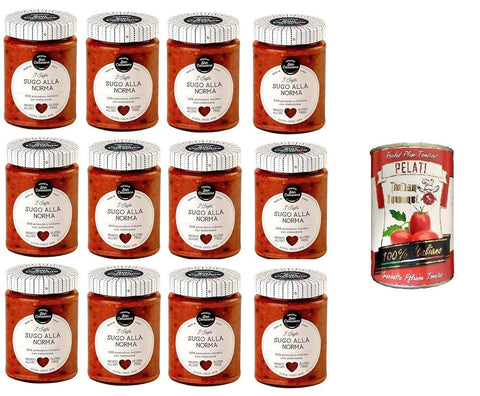San Cassiano CASCINA SAN CASSIANO Sugo alla norma 12x 290 gr italienisch Original