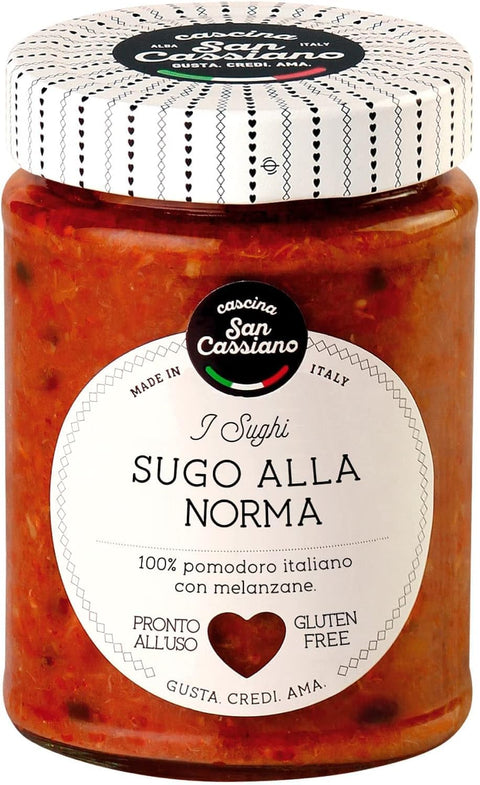San Cassiano CASCINA SAN CASSIANO Sugo alla norma 3x 290 gr italienisch Original
