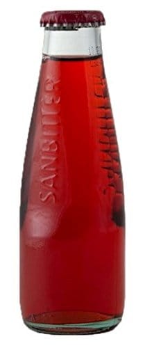 San Pellegrino Liköre KARTON 40 SANBITTÈR ROT ALKOHOLFREIE APERITIF 100ml