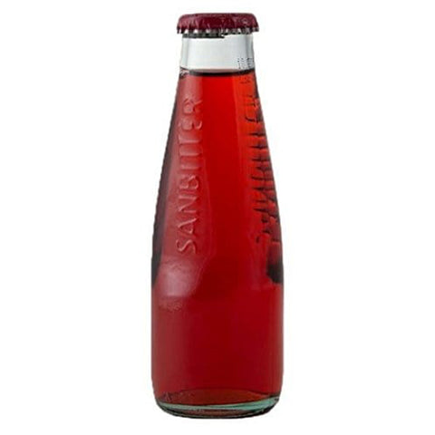 San Pellegrino KARTON 40 SANBITTÈR ROT ALKOHOLFREIE APERITIF 100 ml Liköre italienisch Original
