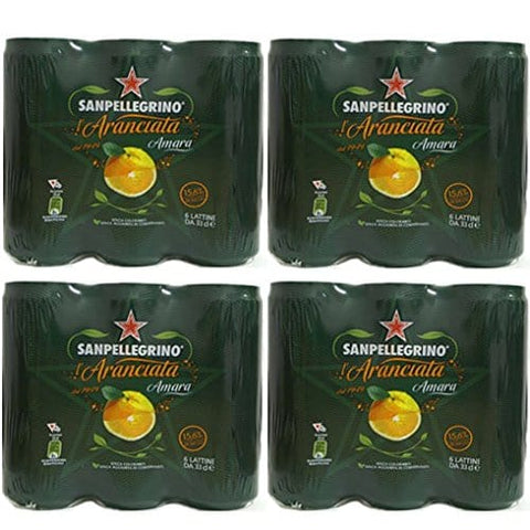Sanpellegrino Aranciata Amara Limonade 'Bitteroange', 330 ml 24x Original italienisch