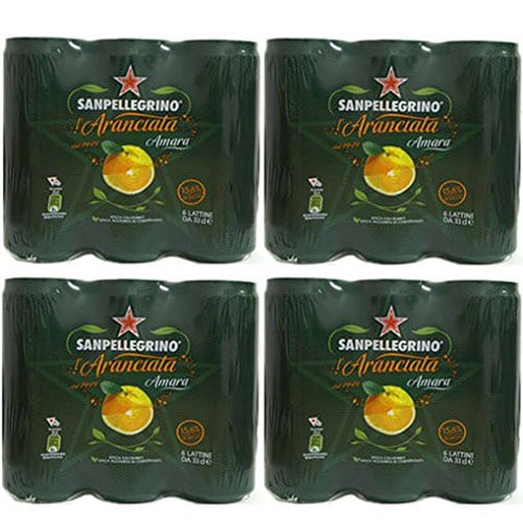 Sanpellegrino Aranciata Amara Limonade 'Bitteroange', 330 ml 24x Original italienisch