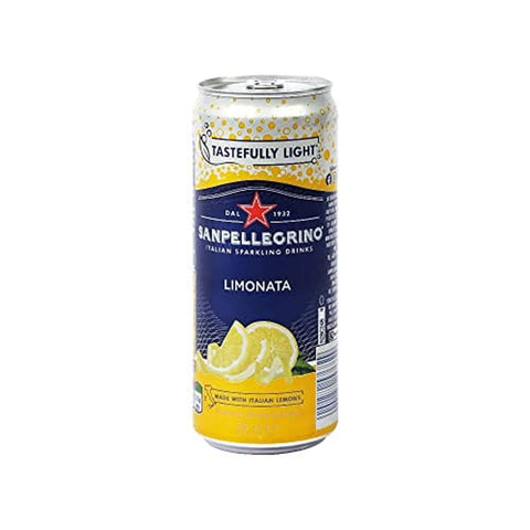 San Pellegrino Limonade San Pellegrino Limonata, 24er Pack, 24 x 330 ml EINWEG Limonade italienisch Original 8002270576829