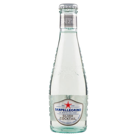 San Pellegrino flasche Silver cocktail soda San Pellegrino Cocktail bitter italian aperitif 24x 20cl Original italienisch