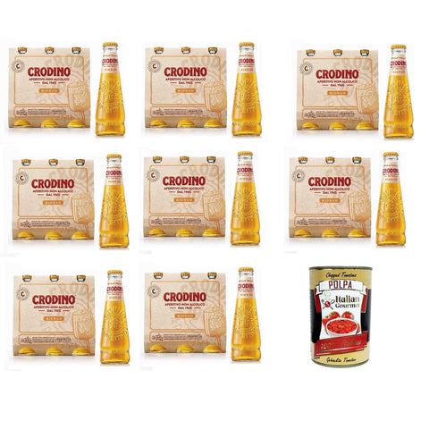 San Pellegrino Crodino 175 ml Aperitif ohne Alkohol bitter aus italien Mischgetränke & Cocktails italienisch Original