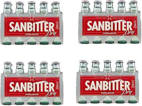 San Pellegrino Sanbittèr weiss dry 100 ml Aperitif Sanbitter Klassisch Italienisch Mischgetränke & Cocktails Original