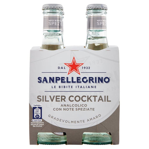 San Pellegrino flasche Silver cocktail soda 20 cl San pellegrino Cocktail bitter italian aperitif italienisch Original