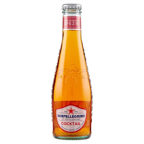 San Pellegrino Mischgetränke & Cocktails San Pellegrino flasche cocktail soda San pellegrino Cocktail ginger bitter Ingwer 20 cl 24x italienisch Original 8002270027970