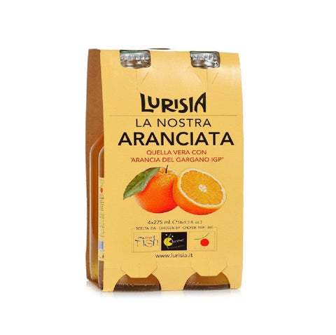 San Pellegrino Soft Drink Lurisia Aranciata 4x275ml - Lurisia Orangensaft