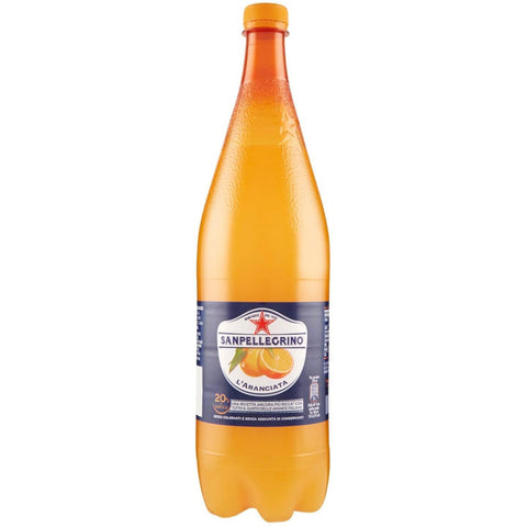 Sanpellegrino Bibite Gassate, l'aranciata Bottiglia Grande x 6 1x1,25l Original italienisch Suppen & Eintöpfe