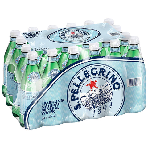 San Pellegrino Sanpellegrino Nat?rliches Mineralwasser 500mlX24 dieses [regelm??ige eingef?hrten Waren] 1x12000g Original italienisch Getränk