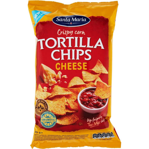 Santa Maria Chips Santa Maria Tortilla Chips Cheese 185gr 10x Original italienisch inkl. Italian Gourmet Pelati 400g 7311310032036
