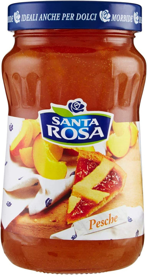 Santa Rosa Confettura Extra di Pesche - Pfirsichkonfitüre 600 gr. 3x Original italienisch