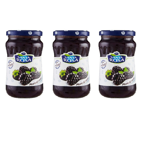 Santa Rosa Konfitüren 3x Santa Rosa Confettura More di Rovo Brombeermarmelade 350 g 8006040660015