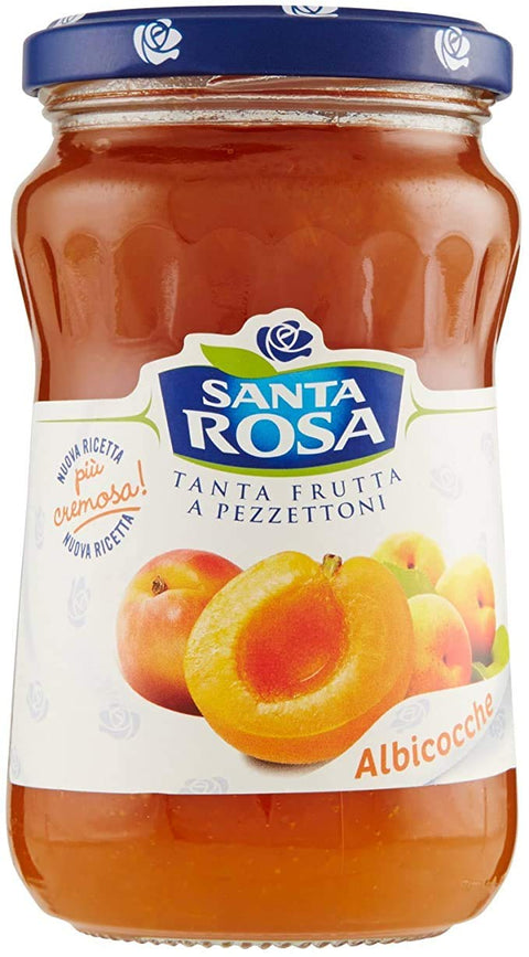 Santa Rosa Aprikose Marmelade Konfitüre Brotaufstriche aus Italien 6x350g Original italienisch Gebäck