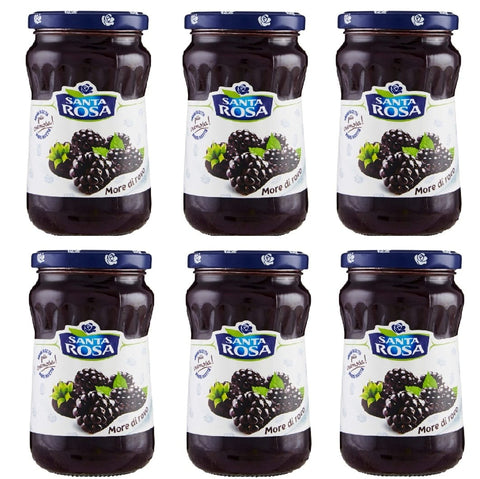 Santa Rosa Konfitüren 6x Santa Rosa Confettura More di Rovo Brombeermarmelade 350 g 8006040660015
