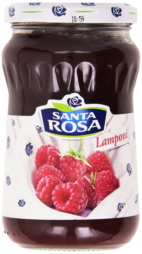 Santa Rosa Lamponi Italienische Himbeermarmelade Konfitüren Marmelade 6x350g Original italienisch Aufstrich